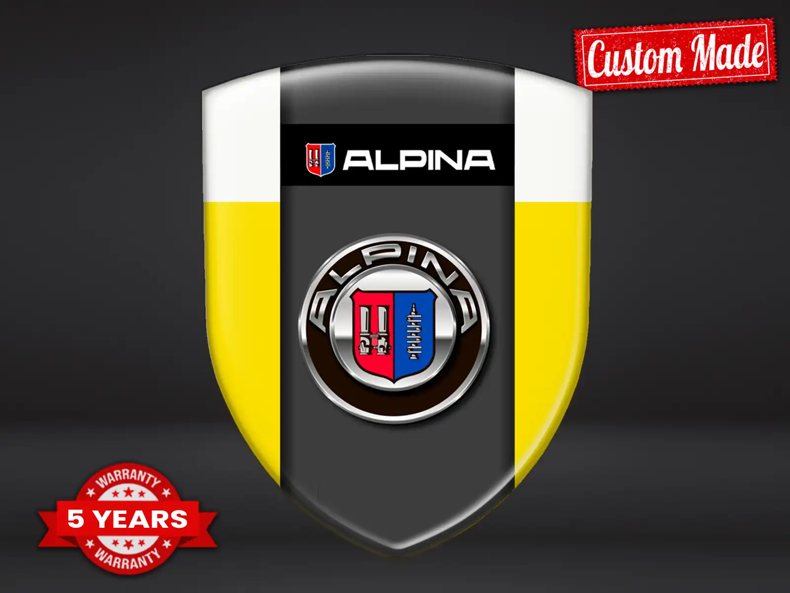 Alpina Wasserfestes Etikett Sportlich Anpassbar Robust